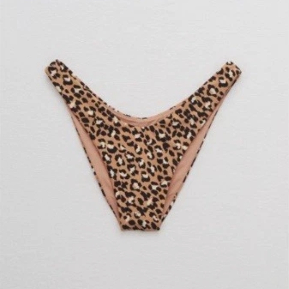 Leopard Print Bikini Bottom - Picture 2 of 2